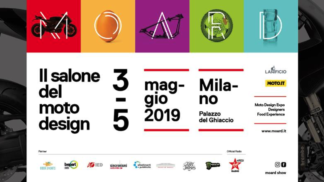 MOARD 2019: a Milano dal 3 al 5 maggio il salone dedicato al moto design. Tutte le info