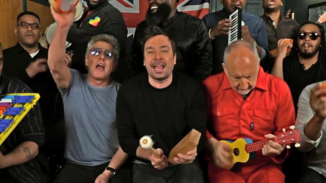 Gli Who hanno suonato Won't Get Fooled Again con gli strumenti per bambini da Jimmy Fallon! Guarda il video