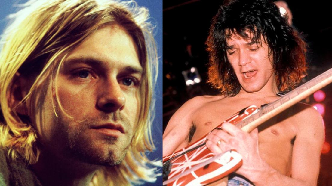 Nirvana: quella volta che Kurt Cobain ha baciato sulla bocca Eddie Van Halen