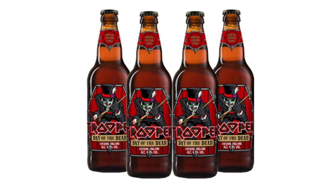 Gli Iron Maiden lanciano una birra speciale per Halloween