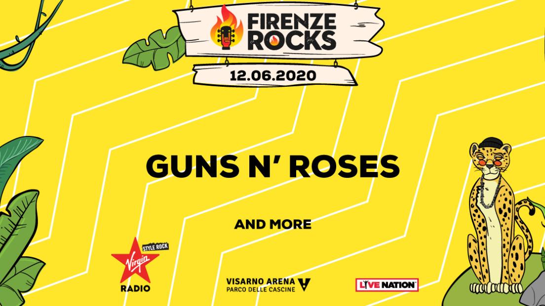 Guns N' Roses: UFFICIALE a Firenze Rocks il 12 giugno 2020! Tutte le info e biglietti