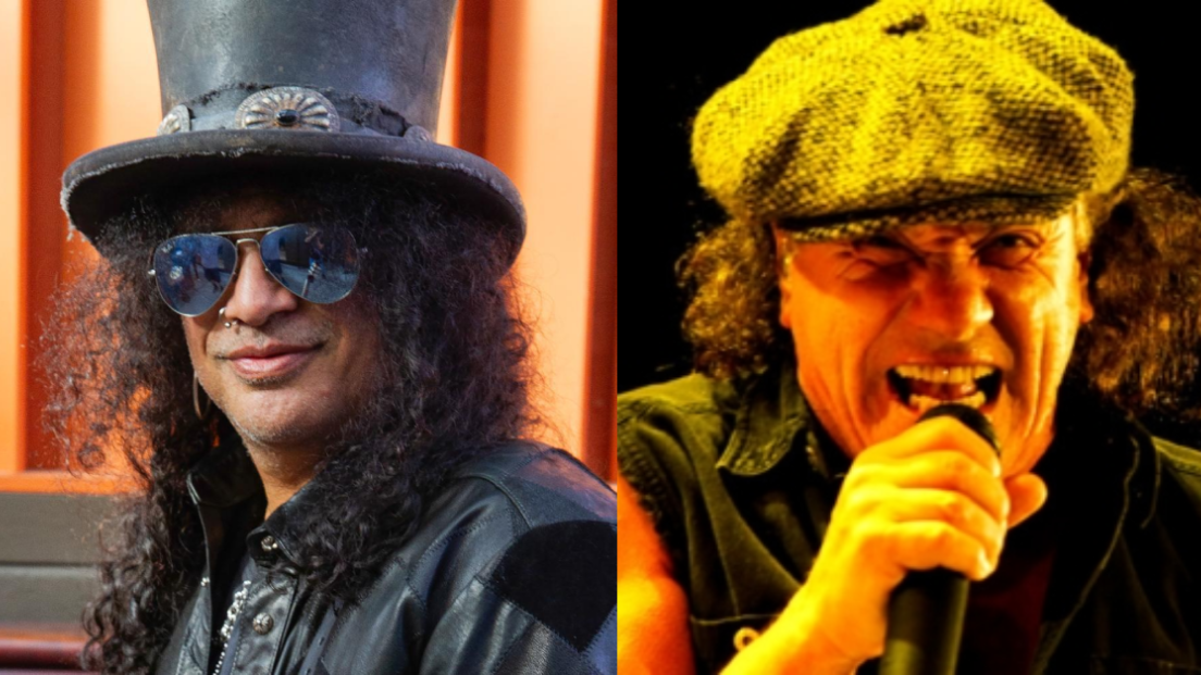 Slash racconta la storia di come è nata la collaborazione con Brian Johnson: "è pazzesco quando canta con un registro basso"