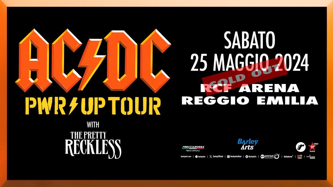 AC/DC a Reggio Emilia: UFFICIALE, The Pretty Reckless apriranno lo show alla RCF Arena. Tutte le info