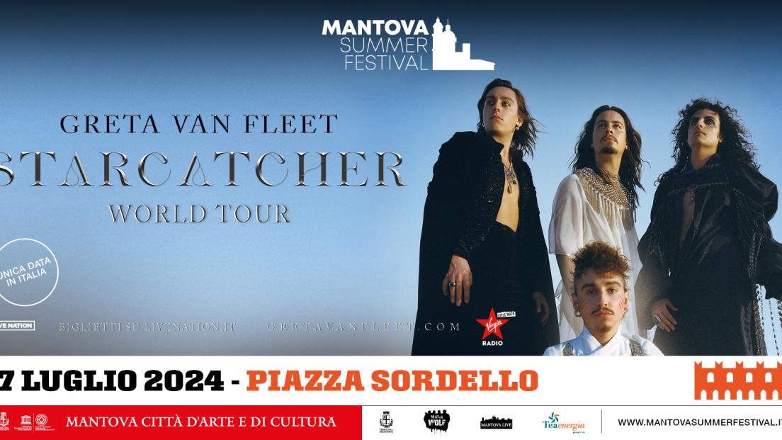Greta Van Fleet in concerto a Mantova: partecipa all'estrazione finale dei biglietti per la data del 7 luglio in Piazza Sordello