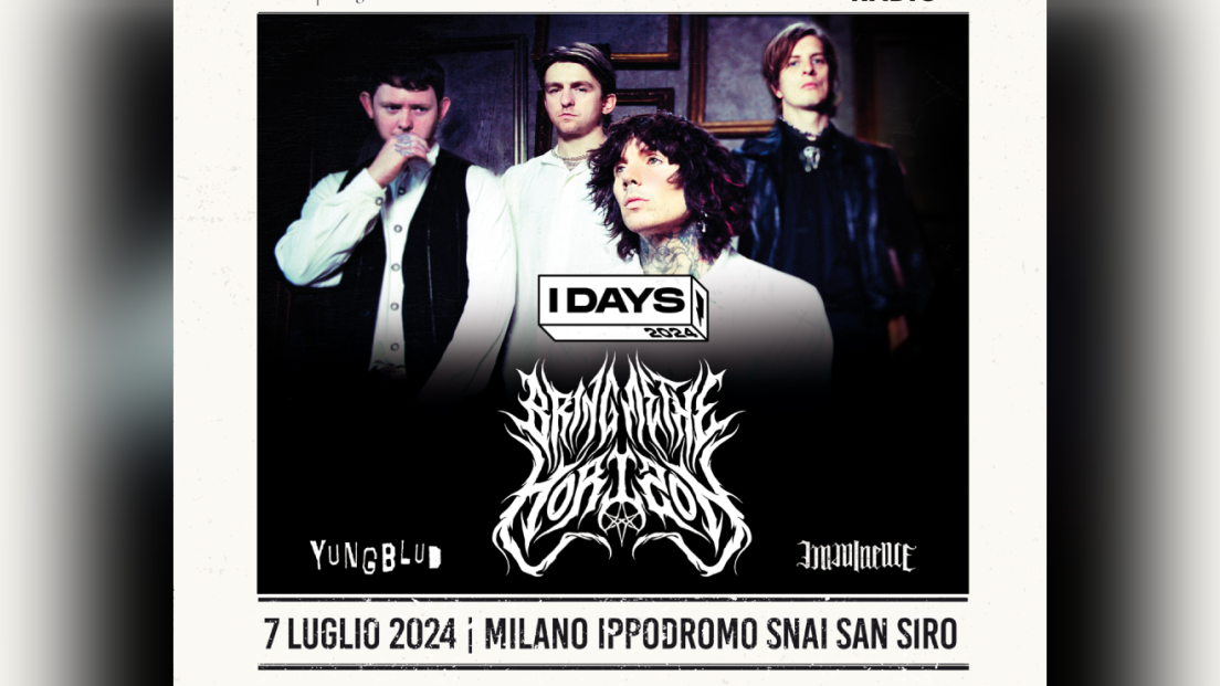 Bring Me The Horizon: scarica la webzine dedicata al concerto a I-Days Milano 2024
