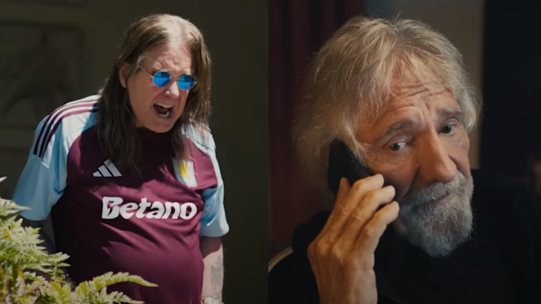 Black Sabbath, Ozzy Osbourne e Geezer Butler hanno presentato la maglia dell'Aston Villa! Guarda il video