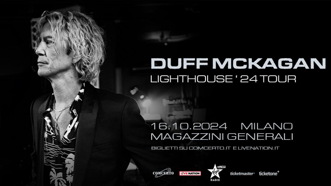 Duff McKagan in concerto a Milano: partecipa all'estrazione finale dei biglietti per la data del 16 ottobre ai Magazzini Generali