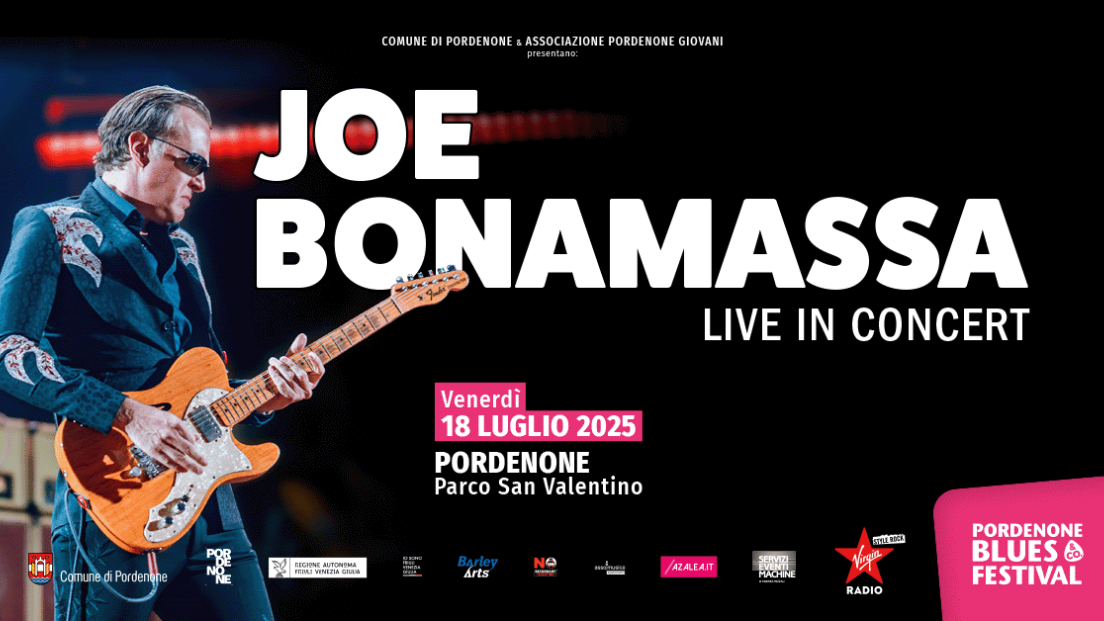 Joe Bonamassa: UFFICIALE in concerto a Pordenone nel 2025. Tutte le info e biglietti