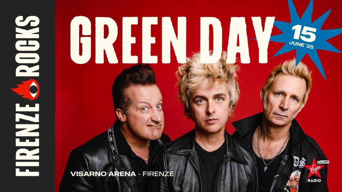 Green Day: UFFICIALE in concerto a Firenze Rocks 2025. Tutte le info