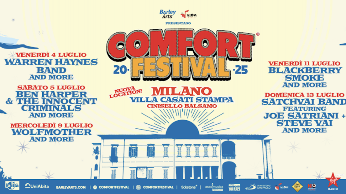 Comfort Festival: UFFICIALE la lista degli headliner!