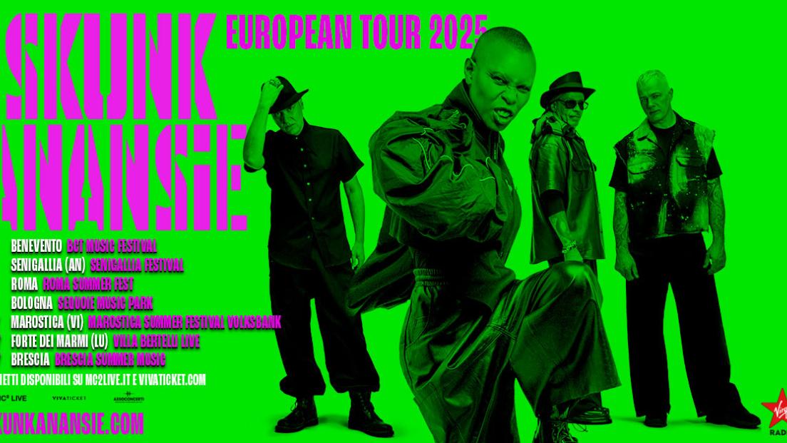 Skunk Anansie: UFFICIALE sette concerti in Italia nel 2025. Tutte le info e biglietti