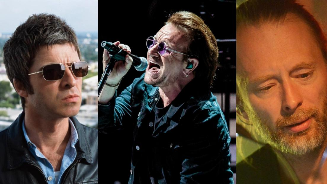 U2, Bono indica quali sono secondo lui le differenze tra Oasis e Radiohead