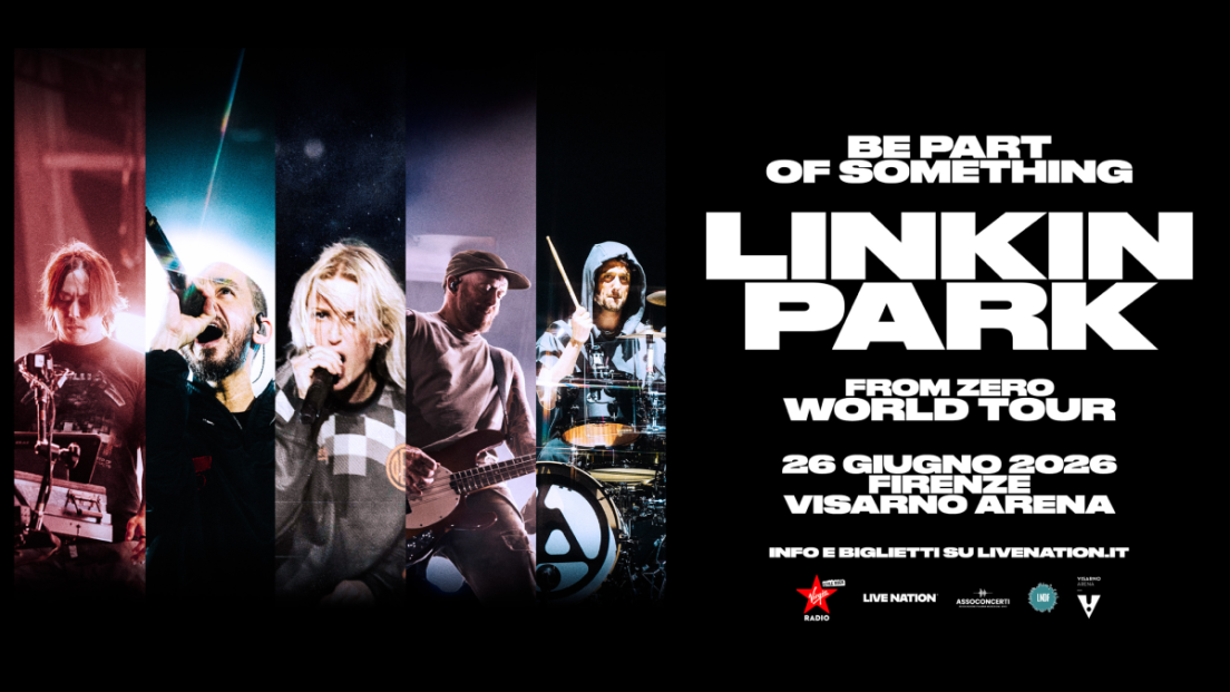 Linkin Park: UFFICIALE in concerto a Firenze nel 2026. tutte le info e biglietti