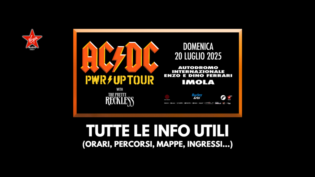 AC/DC: tutte le info utili per il concerto a IMOLA del 20 LUGLIO