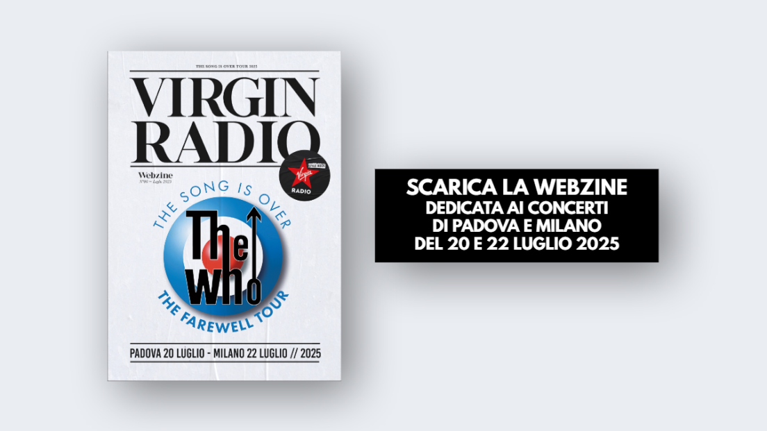 The Who: scarica la webzine dedicata ai concerti di Padova e Milano del 20 e 22 luglio 2025