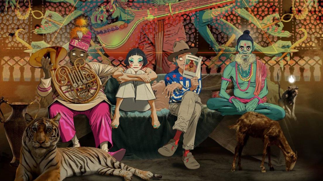 I Gorillaz hanno annunciato il nuovo album  “The Mountain” e il tour in Irlanda e Regno Unito