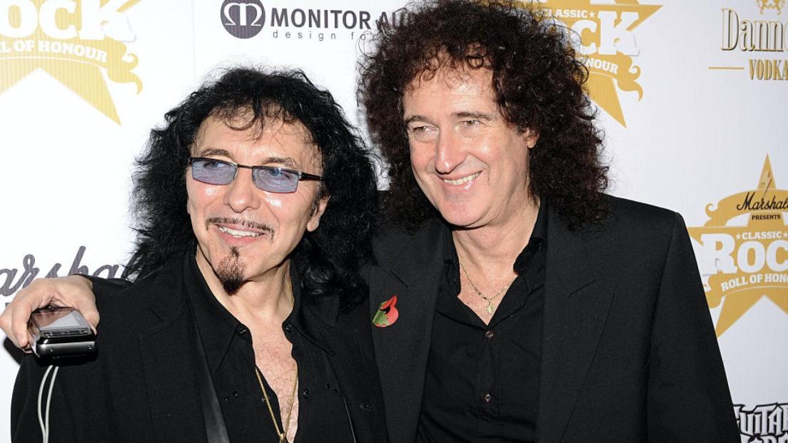 Queen: Brian May ha condiviso il video dell'apparizione a sorpresa di Tony Iommi al balletto dedicato ai Black Sabbath. Guardalo ora