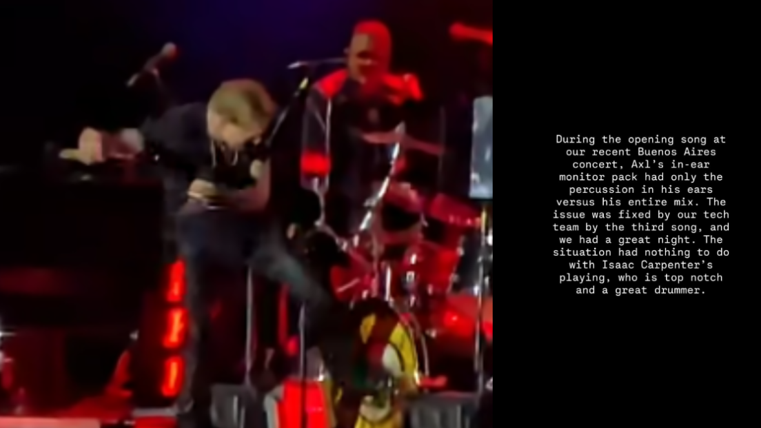I Guns N’ Roses hanno smentito ufficialmente le voci di tensioni nel gruppo dopo il concerto in Argentina. Leggi il comunicato