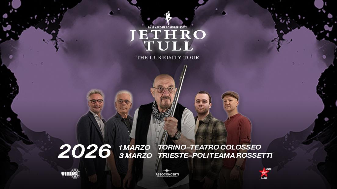 Jethro Tull: UFFICIALE in concerto in Italia a marzo 2026. Tutte le info e biglietti