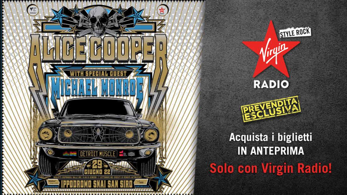Alice Cooper: scopri come acquistare i biglietti per il concerto all'Ippodromo San Siro di Milano in anteprima il 15 e 16 settembre