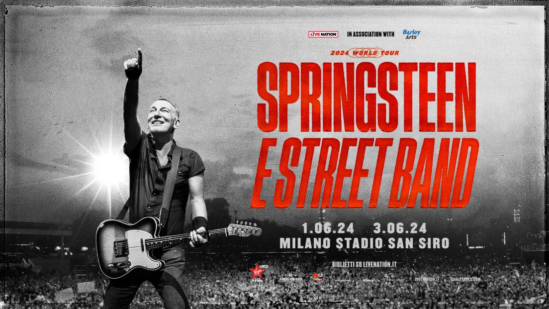 Bruce Springsteen and The E Street Band: UFFICIALE in concerto a Milano - San Siro a giugno 2024. Tutte le info e biglietti