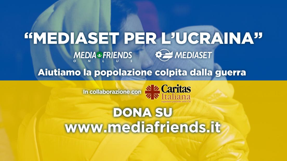 Mediaset per l'Ucraina: scopri come partecipare alla campagna di raccolta fondi per sostenere le popolazioni colpite dalla guerra 