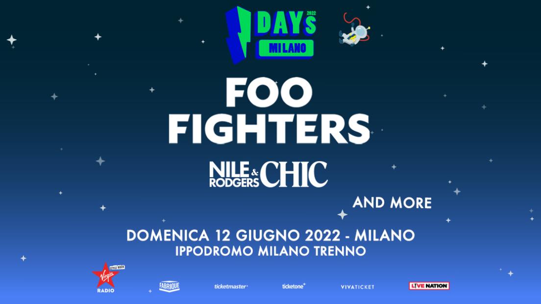 Foo Fighters: UFFICIALE ad IDays Milano il 12 giugno 2022. Tutte le info e biglietti