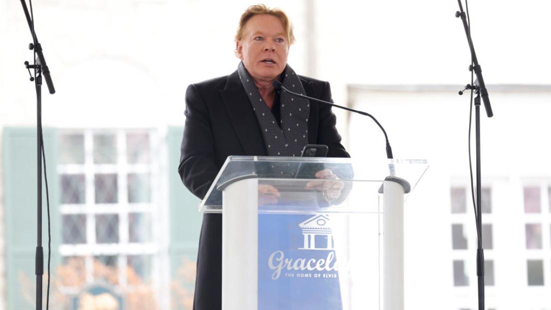 Guns N' Roses, Axl Rose: "Durante il discorso per Lisa Marie Presley ero nervoso ed emozionato"