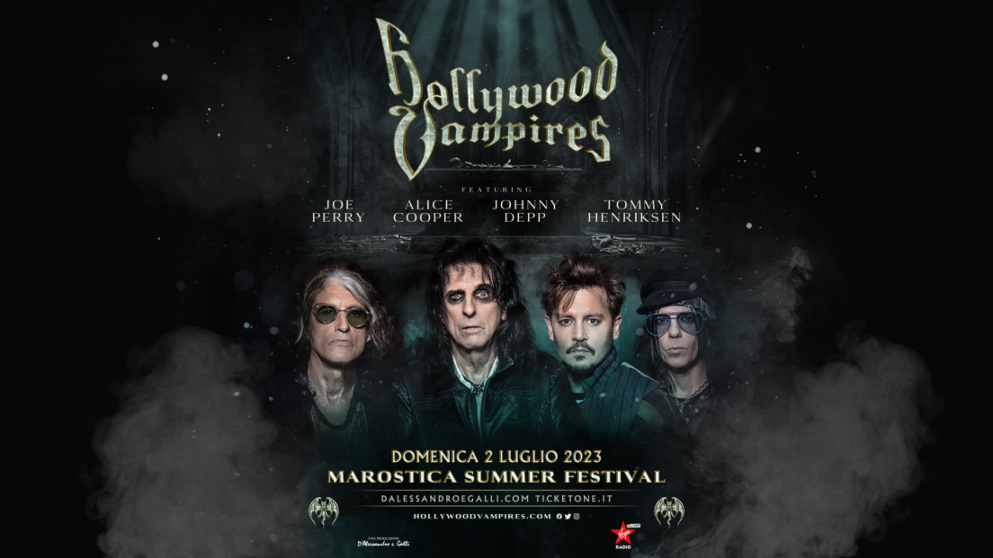 Hollywood Vampires: UFFICIALE in concerto in Italia il 2 luglio 2023. Tutte le info e biglietti