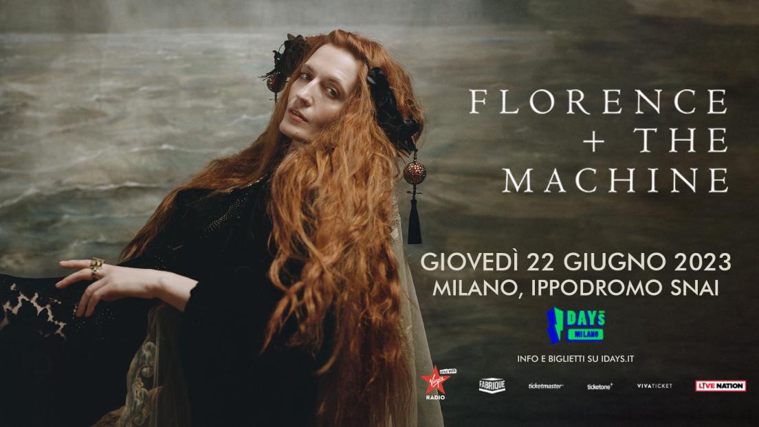 Florence + The Machine: UFFICIALE in concerto a I-Days Milano il 22 giugno 2023