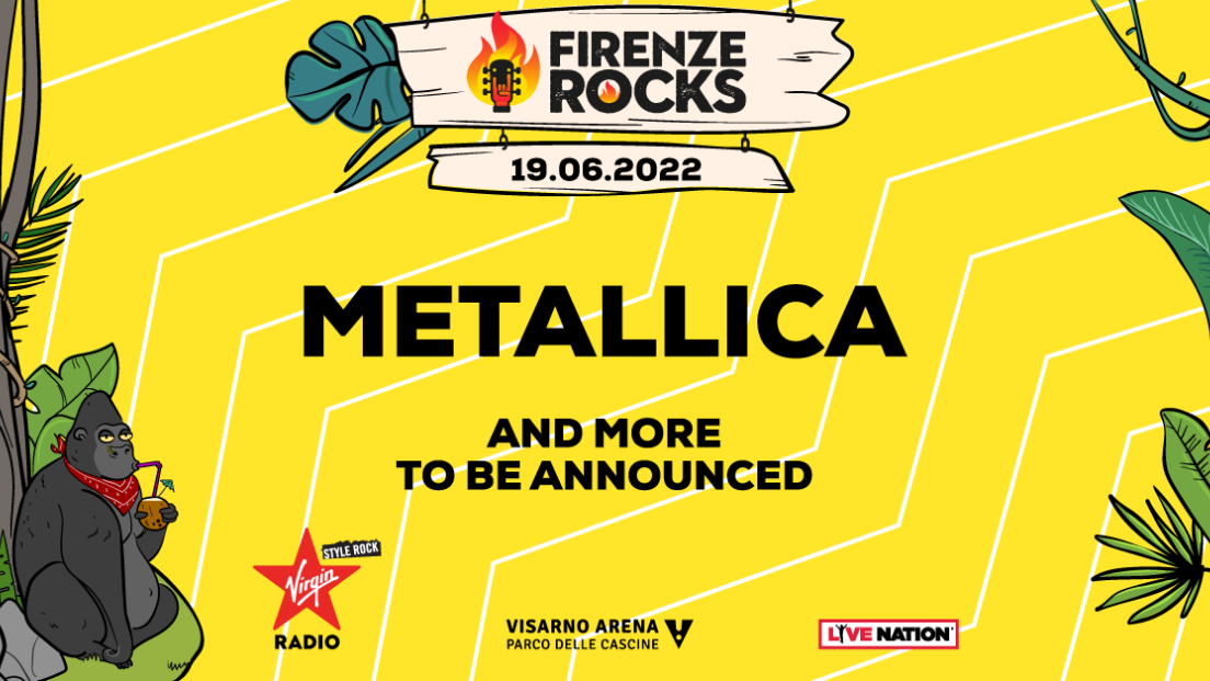 METALLICA: UFFICIALE in concerto a Firenze Rocks il 19 giugno 2022. Tutte le info e biglietti