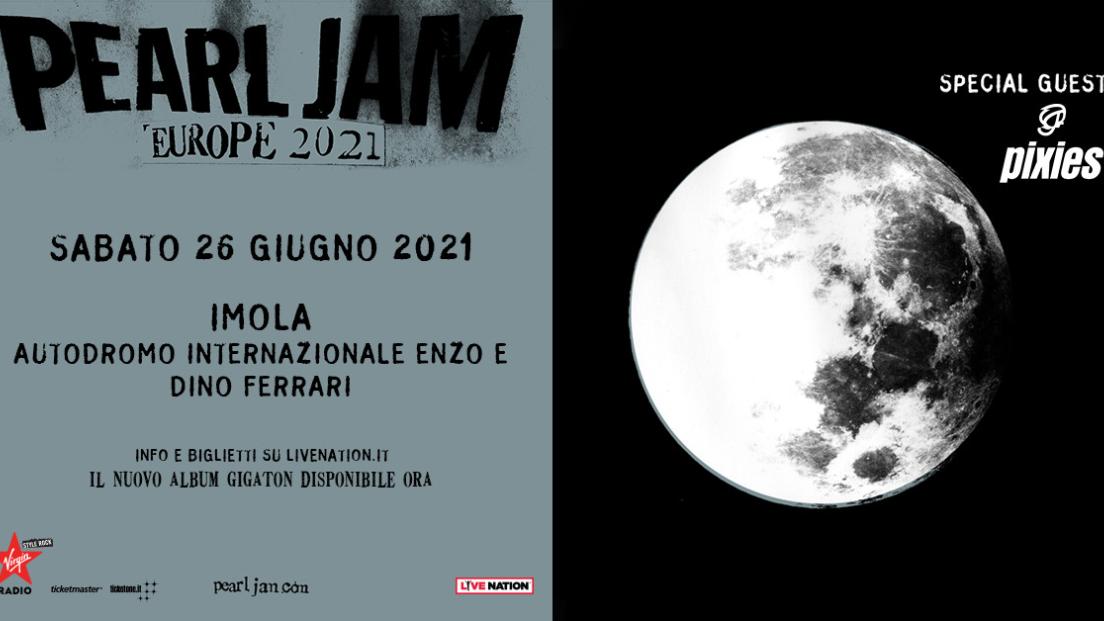 Pearl Jam: UFFICIALE il concerto di Imola riprogrammato il 26 giugno 2021 . Tutte le info biglietti