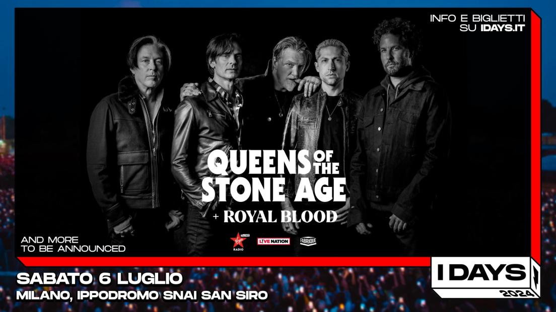 Queens Of The Stone Age: UFFICIALE in concerto a IDays Milano 2024. In apertura i Royal Blood. Tutte le info e biglietti