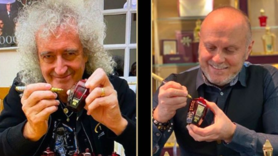 Queen, Bian May lancia una fragranza al profumo di legno di sandalo e di tasso per salvare la fauna selvatica