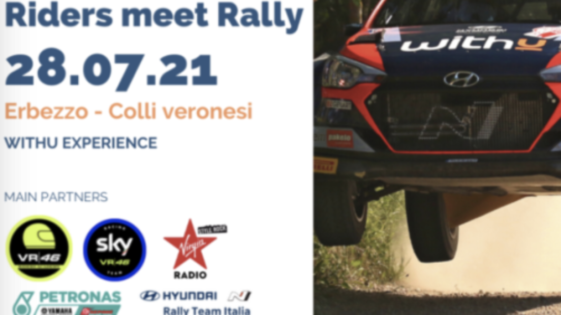 WithU torna ad unire Rally e MotoGP con la seconda edizione di Riders Meet Rally. Siete tutti invitati