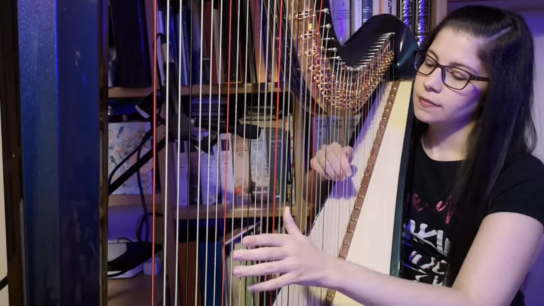 Metallica: ecco la cover di Nothing Else Matters fatta con l’arpa! Guarda il video