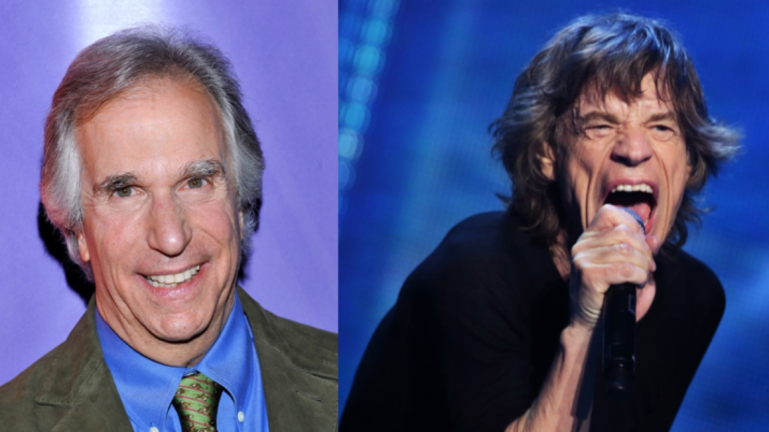 Quella volta che Henry Winkler (Fonzie) incontrò Mick Jagger al ristorante... e non venne riconosciuto!