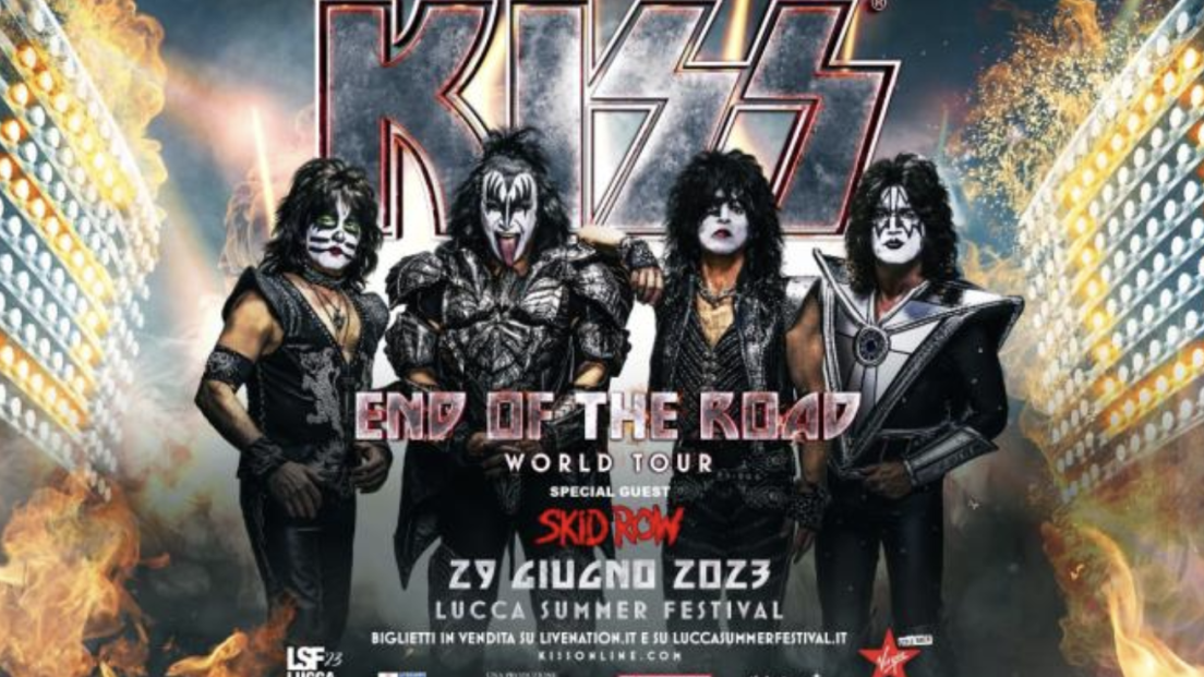 KISS + Skid Row in con concerto: partecipa all'estrazione finale dei biglietti per la data del 29 giugno al Lucca Summer Festival