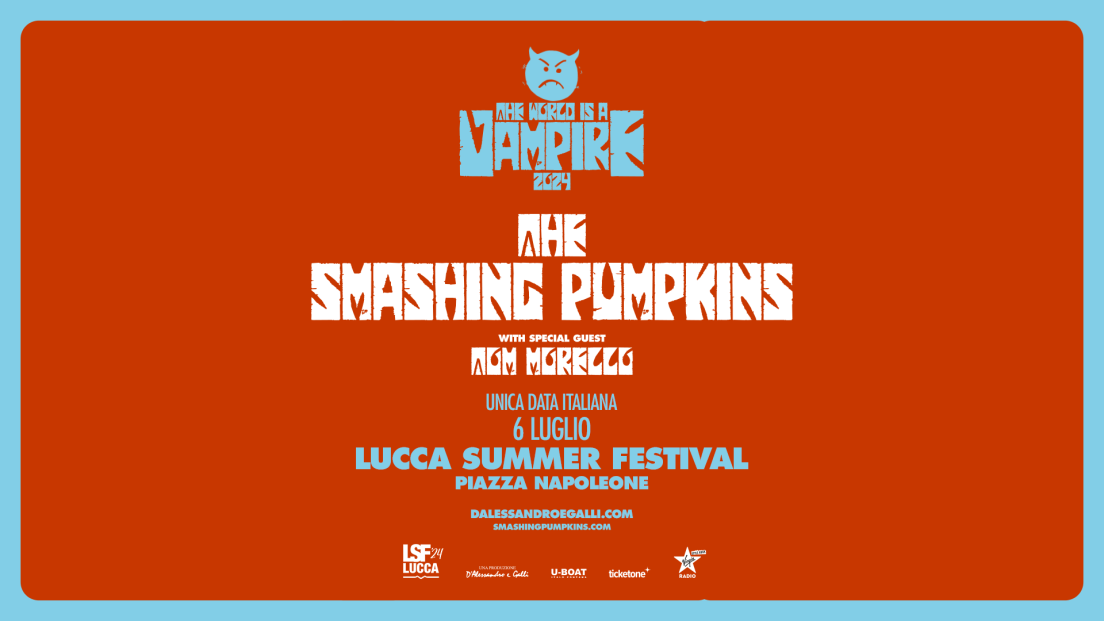 The Smashing Pumpkins + Tom Morello: UFFICIALE in concerto in Italia a luglio 2024. Tutte le info e biglietti