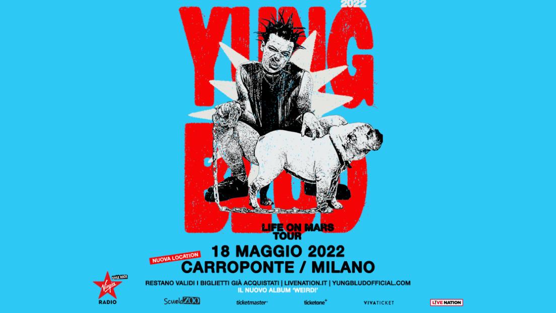 Yungblud: cambio location per la data a Milano. Tutte le info