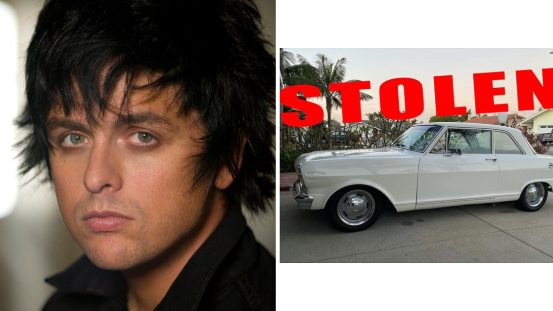 Green Day, rubata la macchina di Billie Joe: "Aiutatemi a trovarla, fa parte della band da 30 anni". Guarda le foto