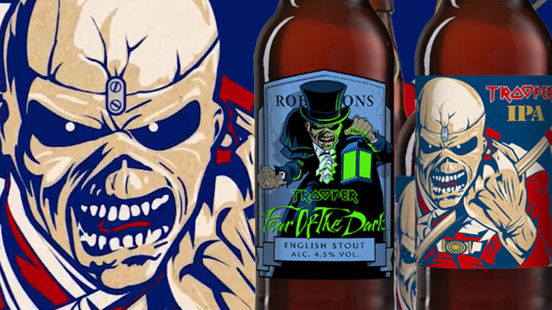 Iron Maiden: in arrivo due nuove birre, la "Fear Of The Dark" e la "Trooper IPA"