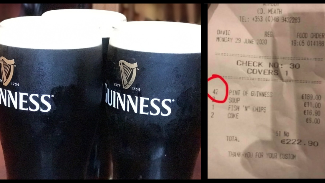 Irlanda, riaprono i pub dopo il lockdown. Uomo paga 42 BIRRE in un'ora e mezza