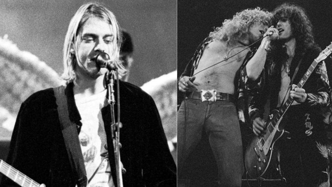 Nirvana, ecco cosa Kurt Cobain proprio non sopportava dei Led Zeppelin