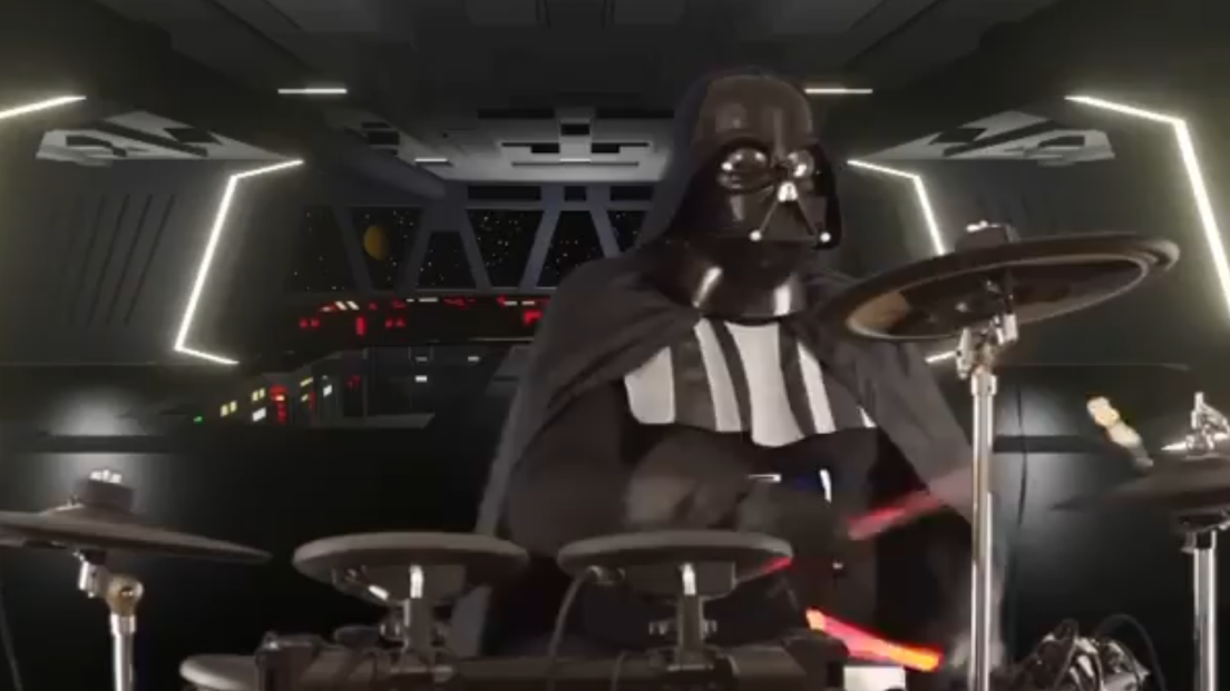 Darth Vader batterista degli Offspring: "Self Esteem live from the dark side". Guarda il video condiviso dalla band