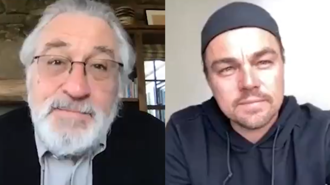 Coronavirus, Leonardo Di Caprio e Robert De Niro lanciano una raccolta fondi: "donate, vi portiamo con noi sul set!"