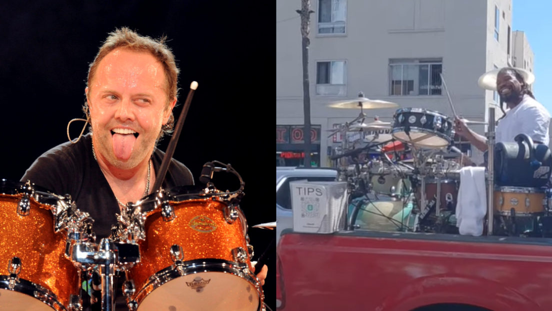 I Metallica hanno donato una batteria a un artista di strada di Los Angeles: fu derubato a dicembre. Guarda il video