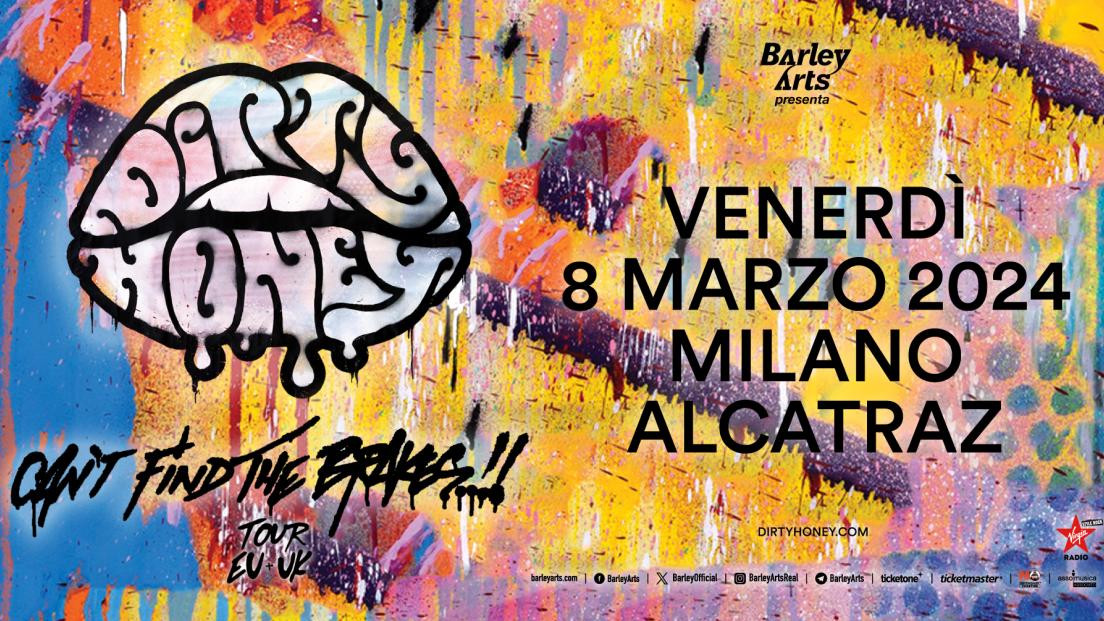 Dirty Honey: UFFICIALE in concerto a Milano l'8 marzo 2024