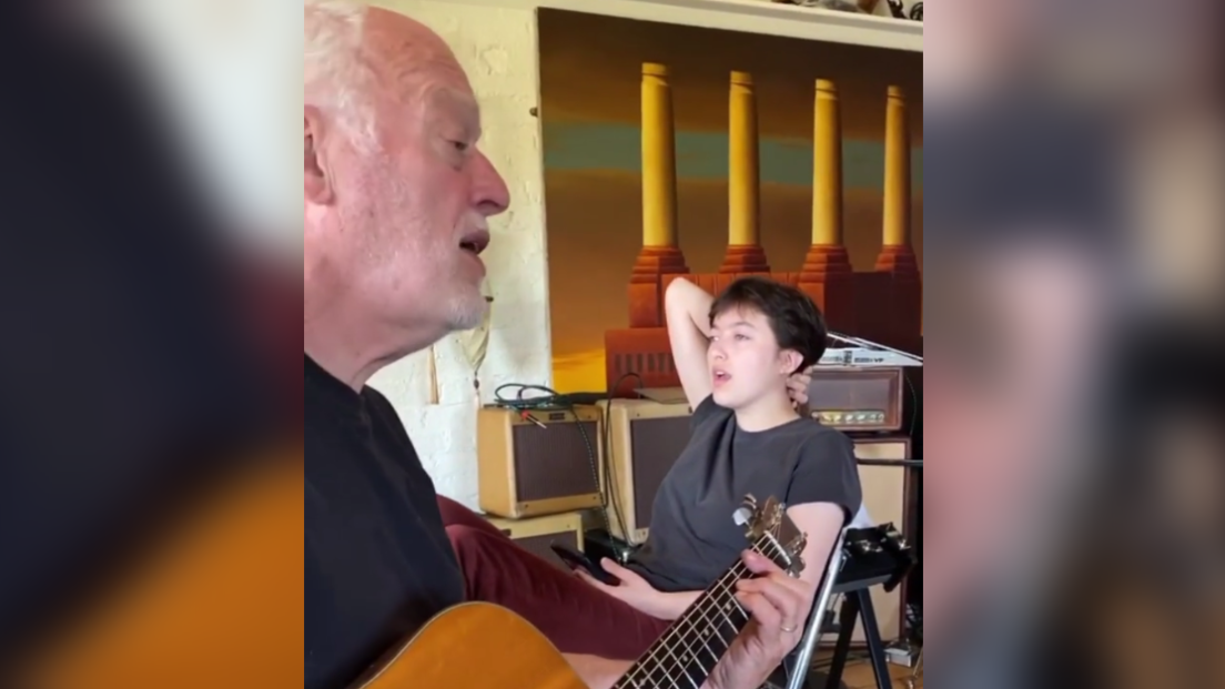 David Gilmour suona "On An Island" in quarantena con la figlia Romany. Guarda il video