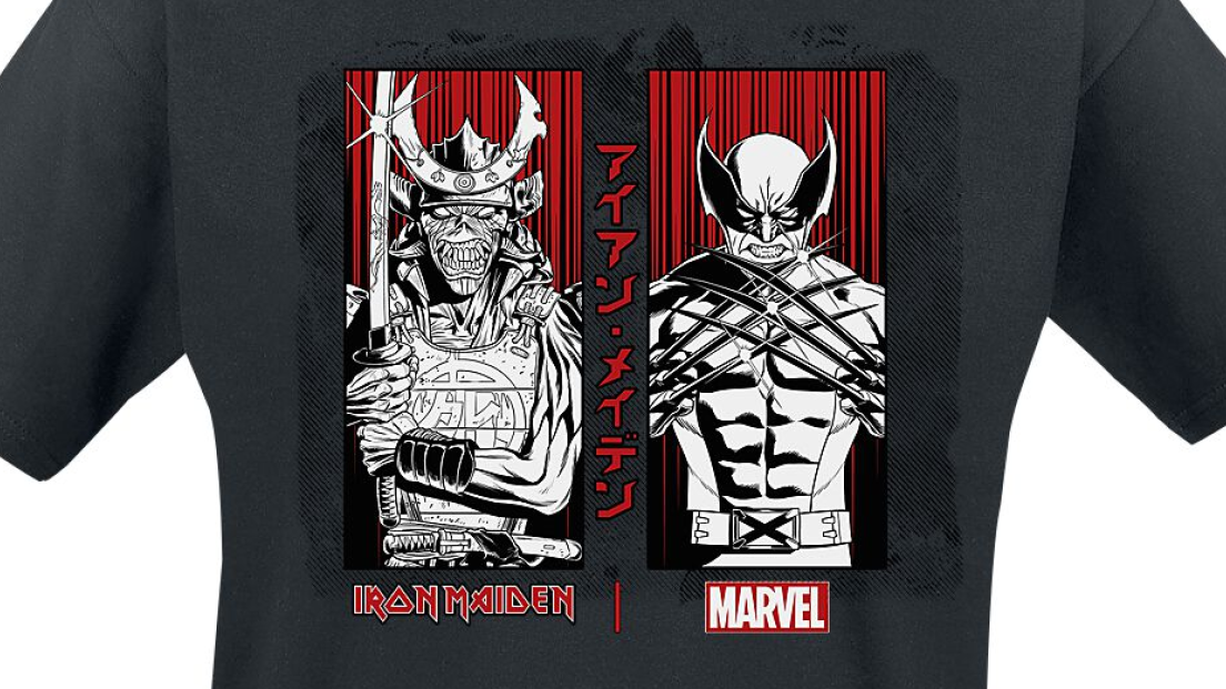Iron Maiden e Marvel insieme per una nuova linea di abbigliamento. Guarda le foto con le nuove versioni di Eddie